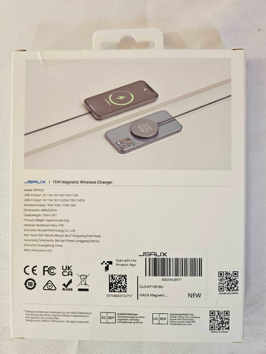 JSAUX WP1501 back packaging and specifications