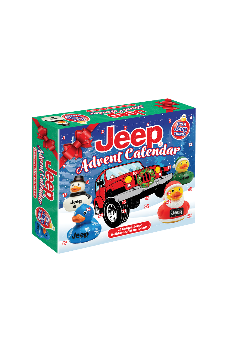 Jeep® Branded Ducks 2 Inch Jeep Advent Calendar