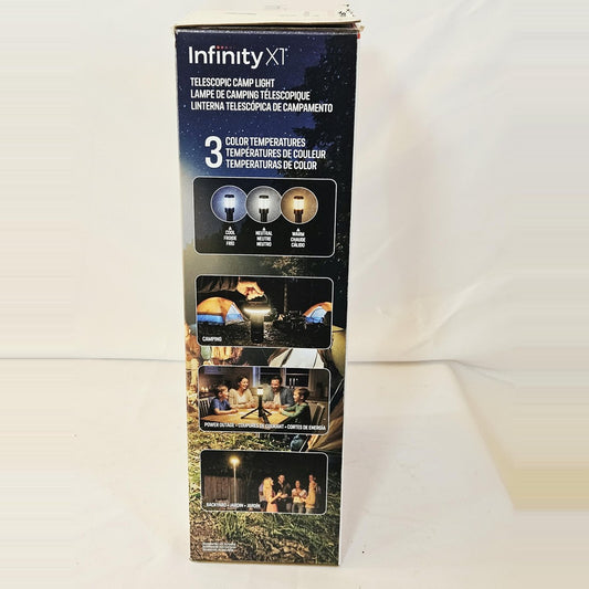 Infinity X1 camp light color temperatures