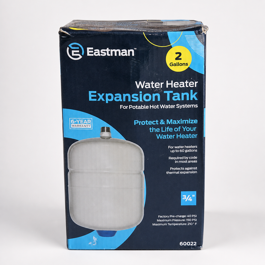 Eastman two-gallon water-heater expansion tank, model 60022