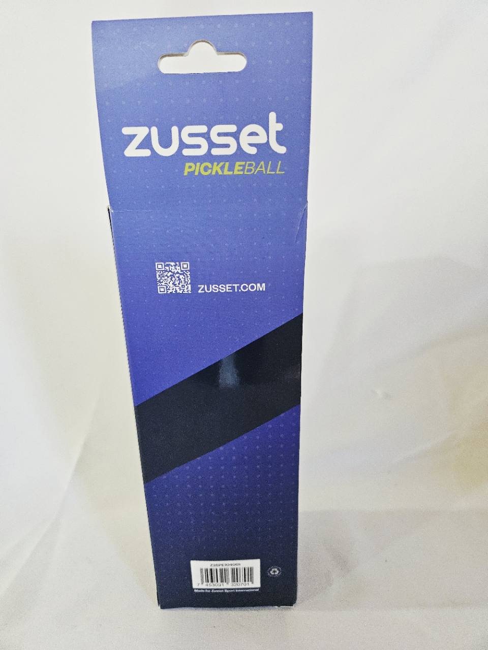 Zusset Z Touch indoor pickleballs 3-pack packaging