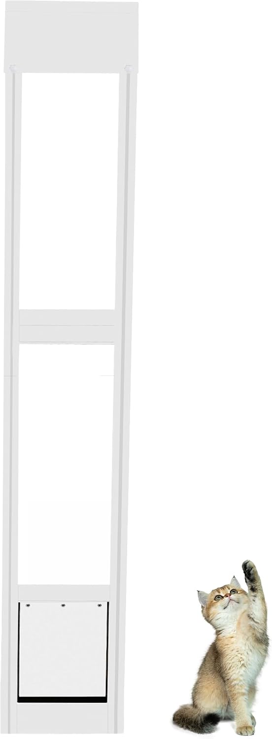 Dreampedal pet door insert for sliding patio door