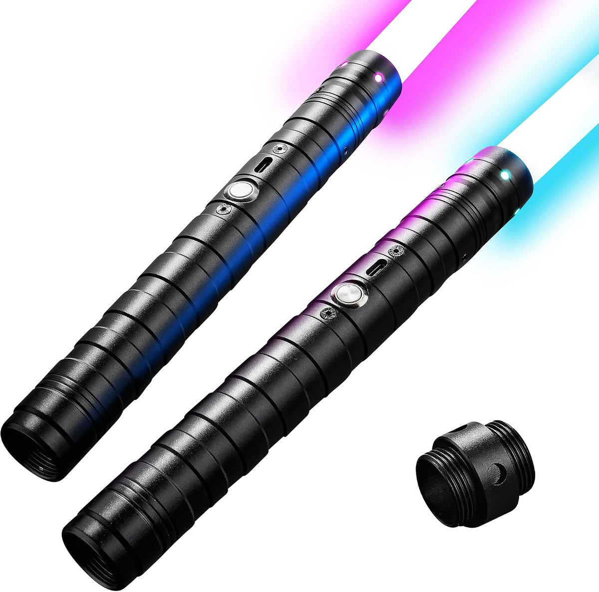 zlangsports 2-in-1 dueling lightsaber set