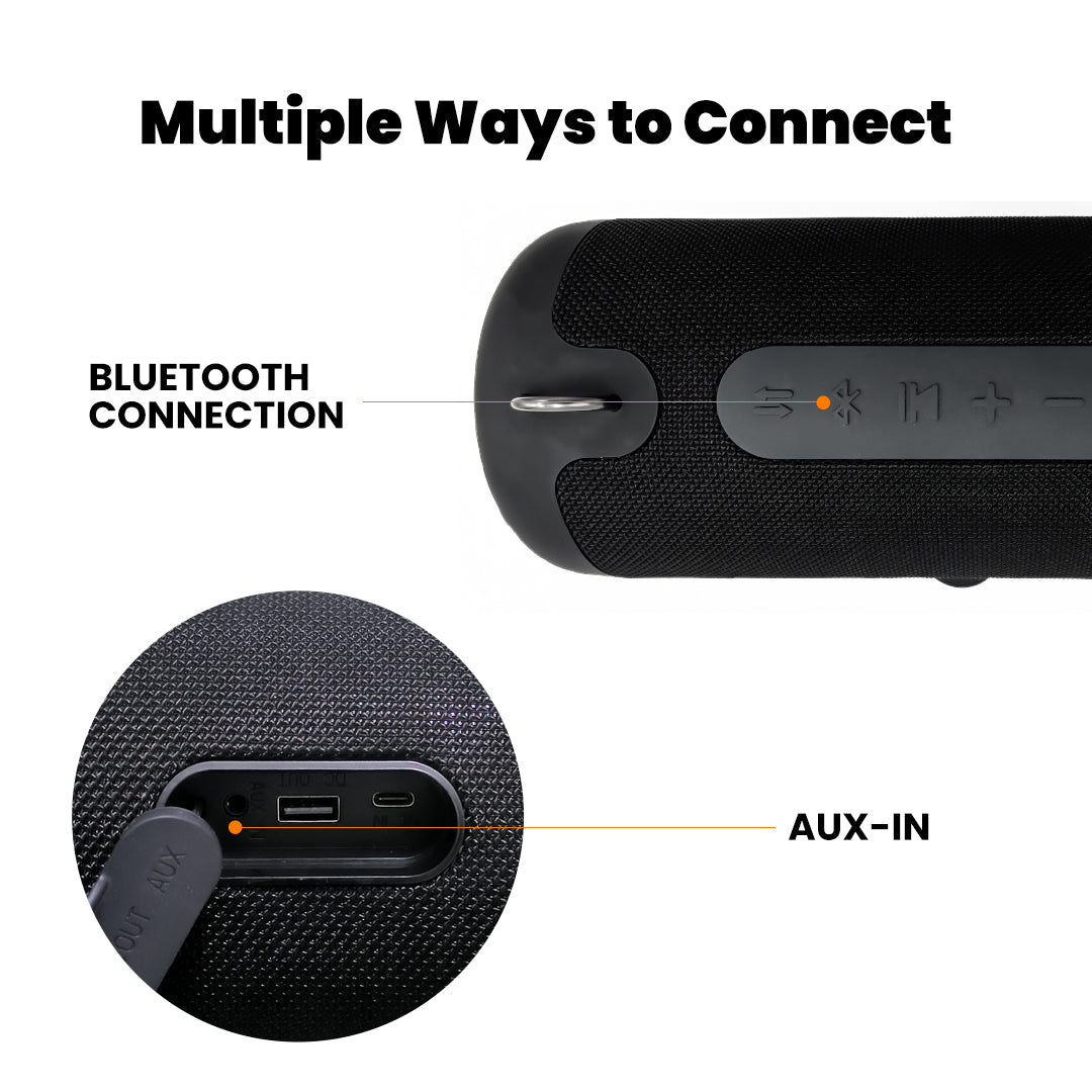WHALE With Nylon Strap—Wireless Outdoor Speaker
