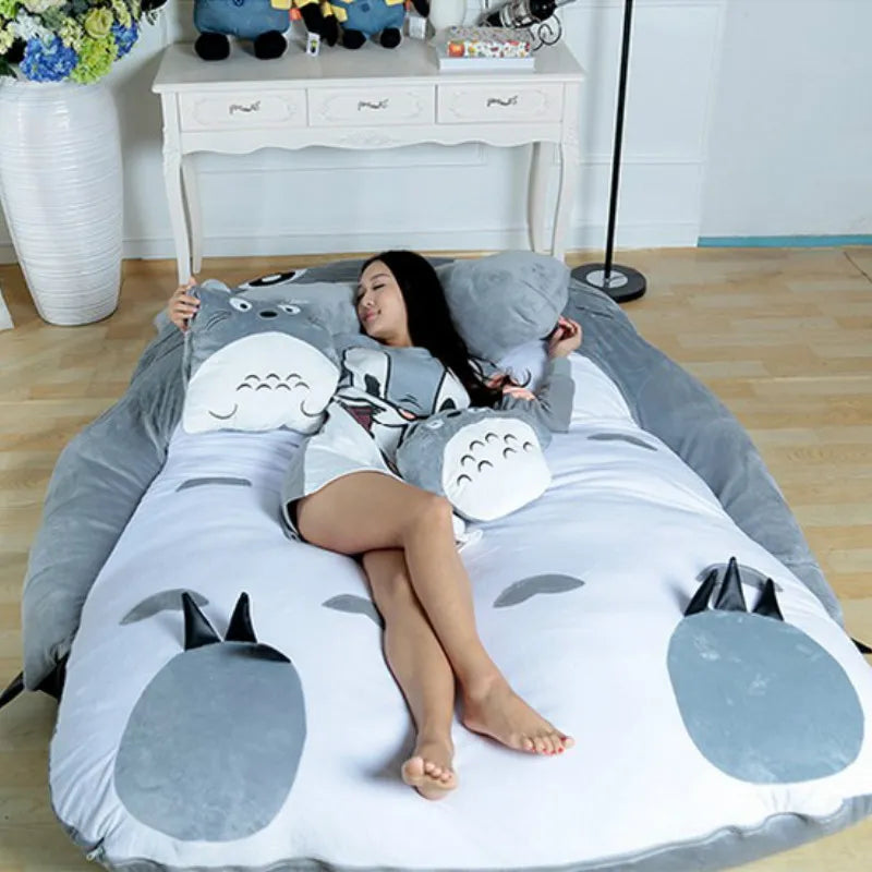 VESCOVO Large Lazy Sofa Floor Mattress for Living Room Resting Beanbag