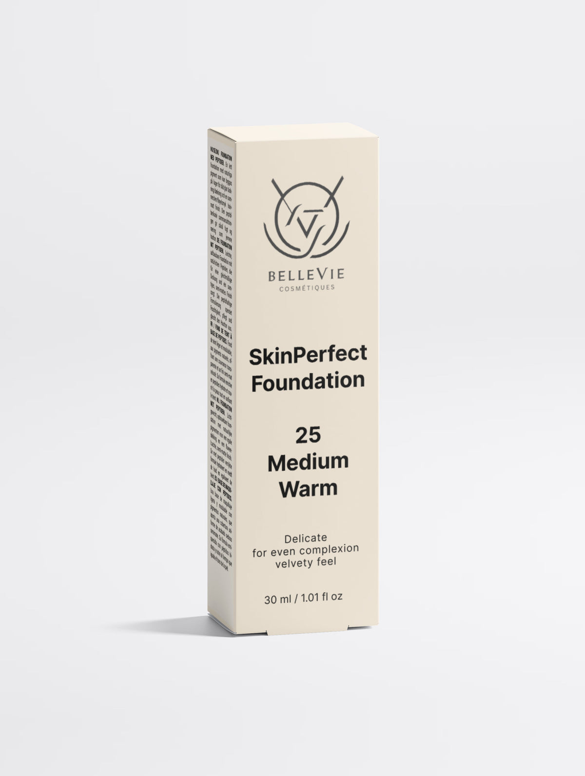 Peptide Skin-Perfecting Foundation - 25 Medium Warm | Medium Skin, Golden Undertone
