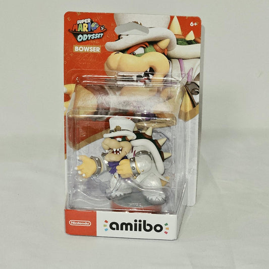 Nintendo amiibo Bowser wedding outfit Super Mario Odyssey in package
