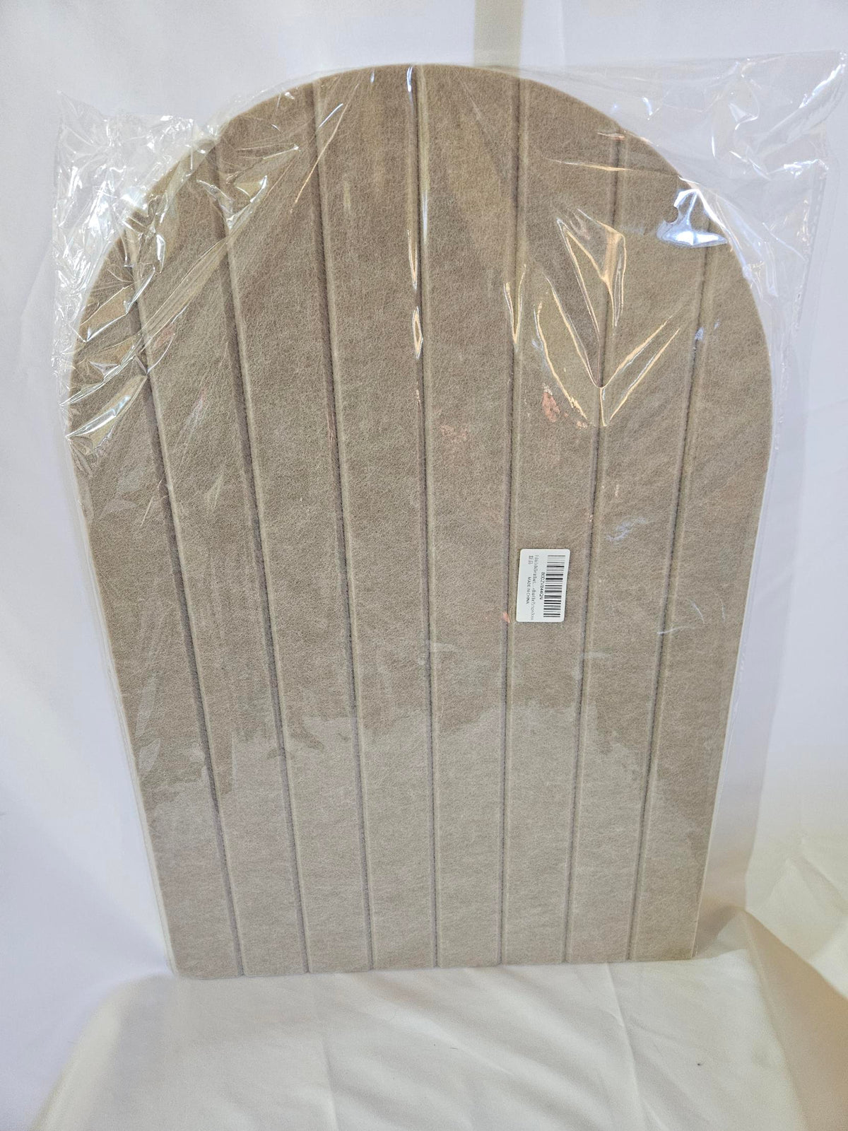 The board folded along its panels as it ships