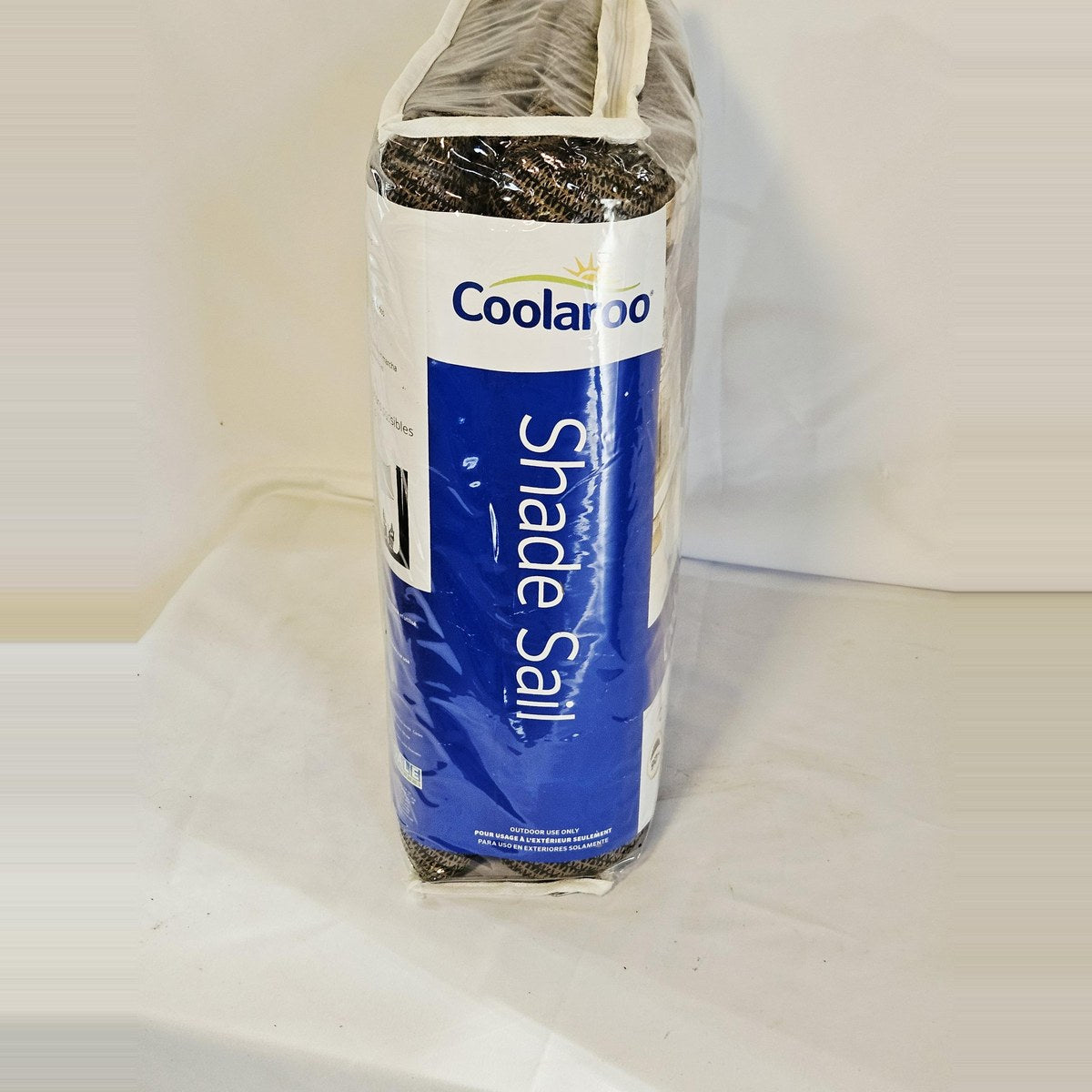 Coolaroo shade sail package side