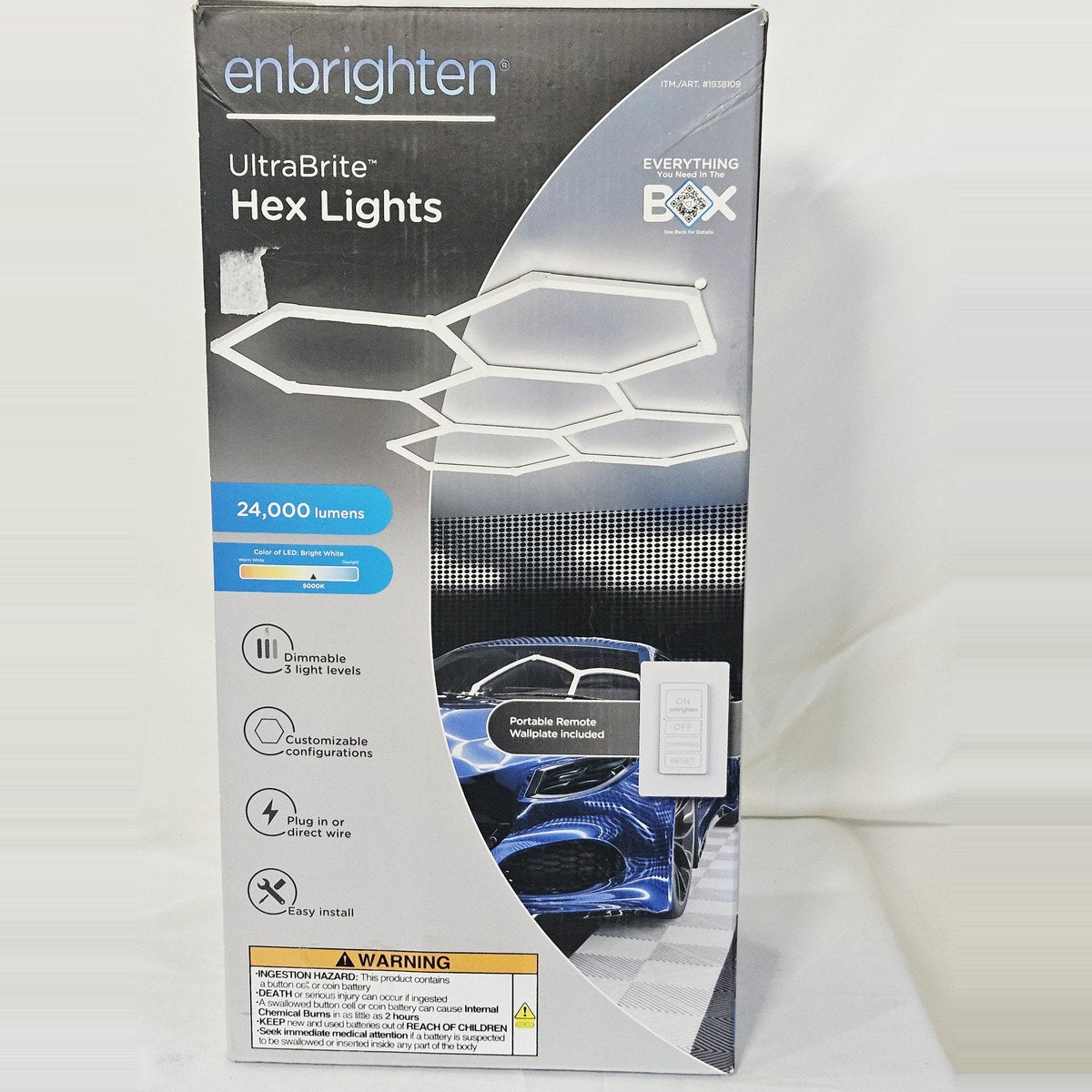Enbrighten UltraBrite Hex Lights box front