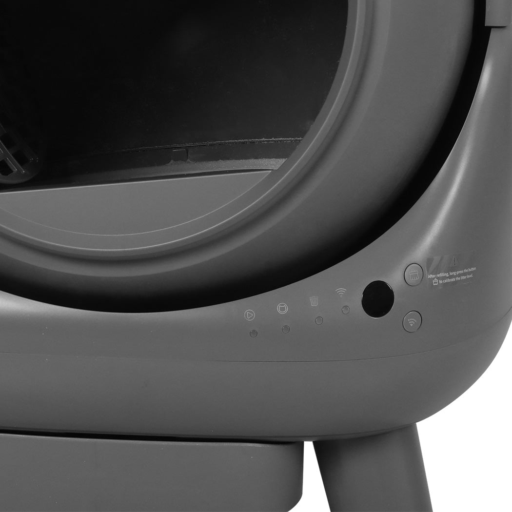 NNEIDS PaWz Smart Self Cleaning Cat Litter Box APP Control