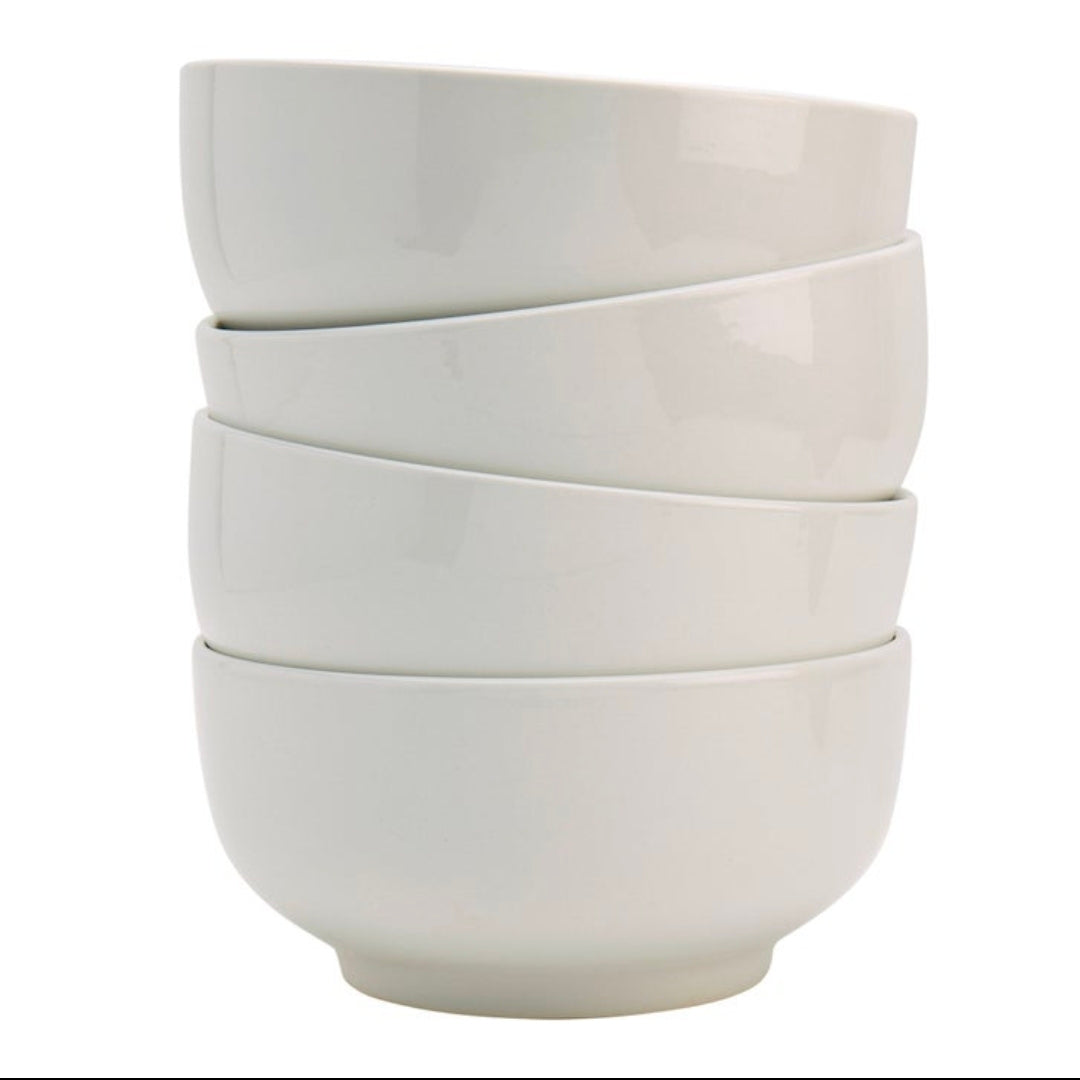 Denmark Tools for Cooks White All-Purpose Bowls, Set of 4