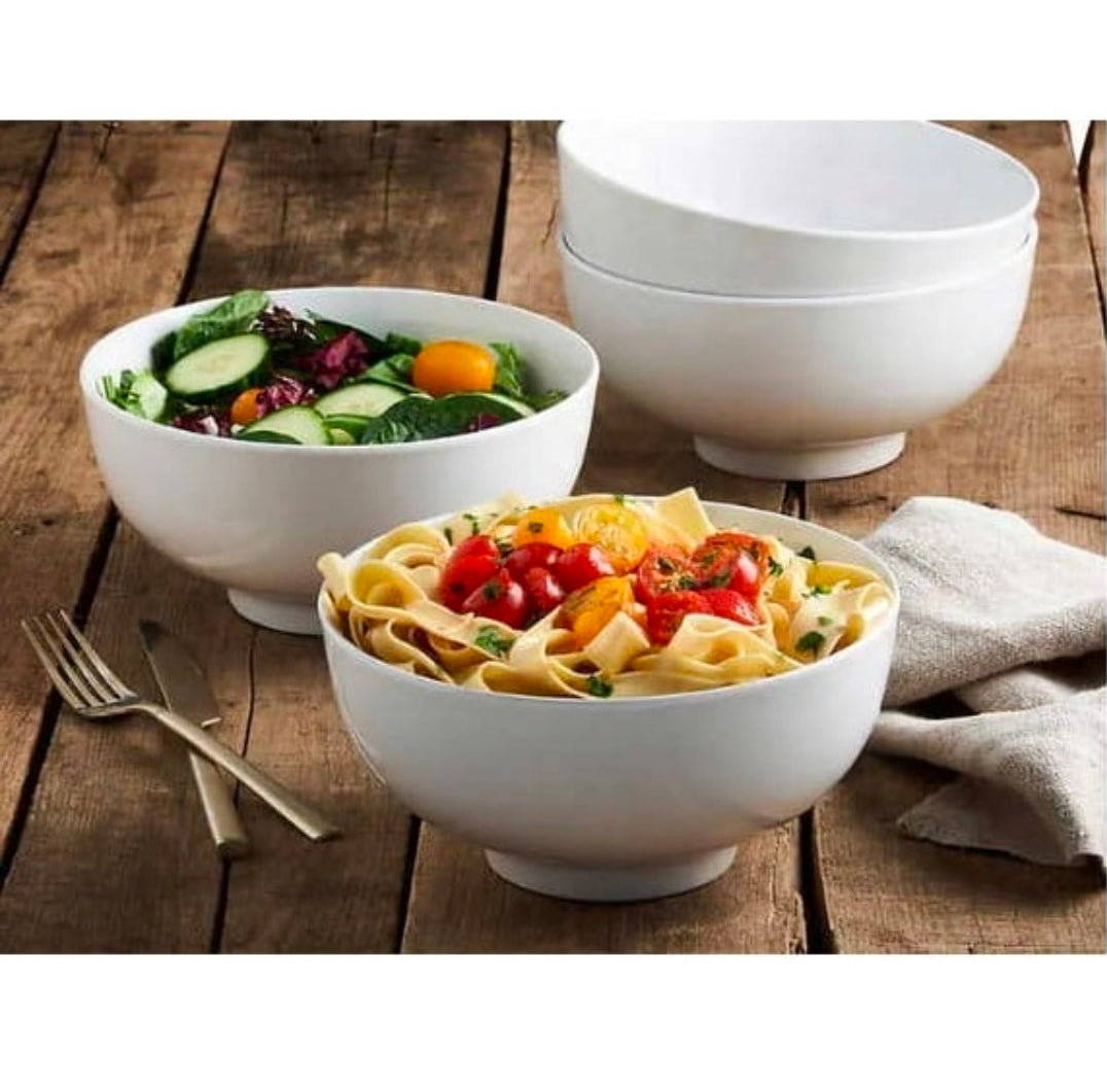 Denmark Tools for Cooks White All-Purpose Bowls, Set of 4