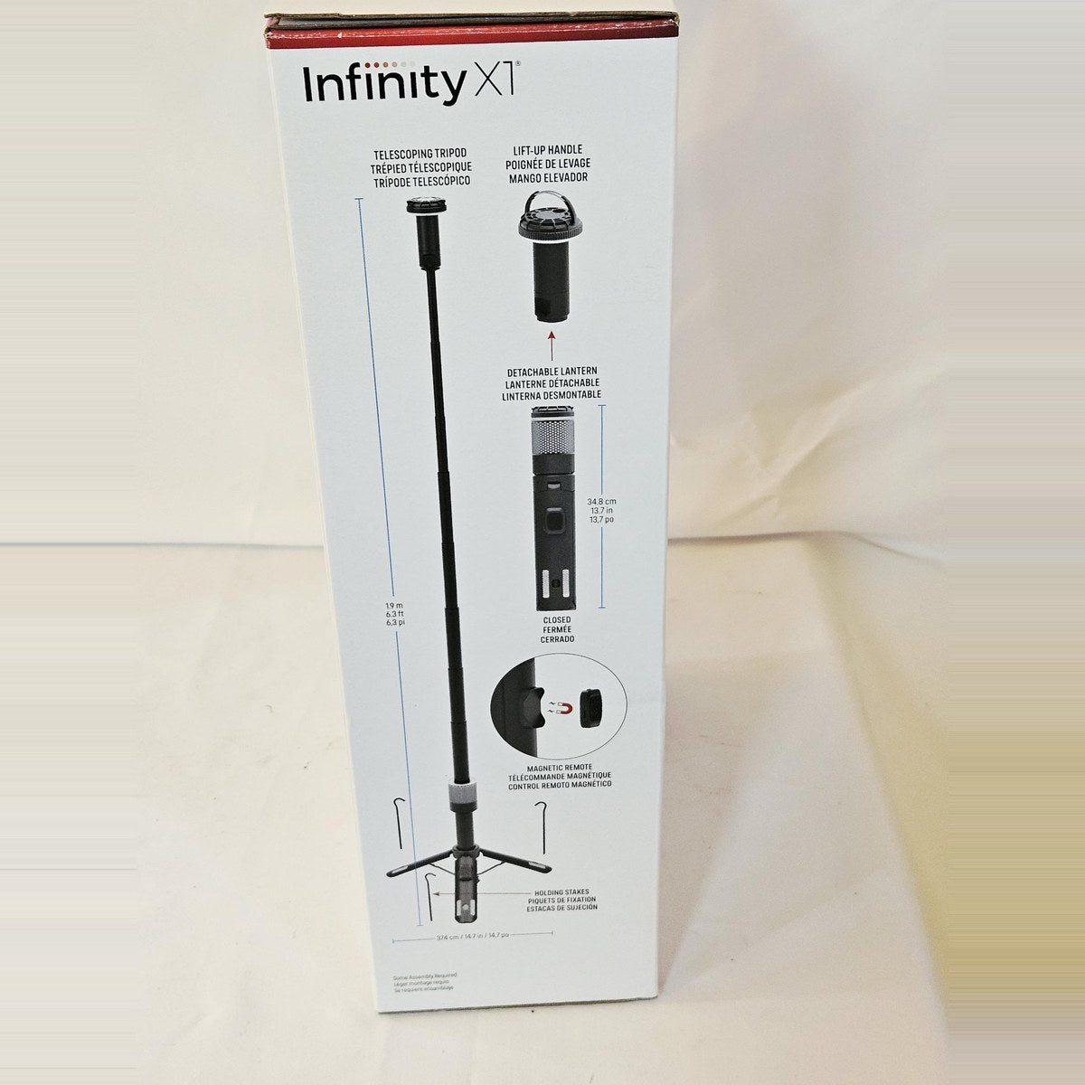 Infinity X1 camp light telescoping tripod and lantern