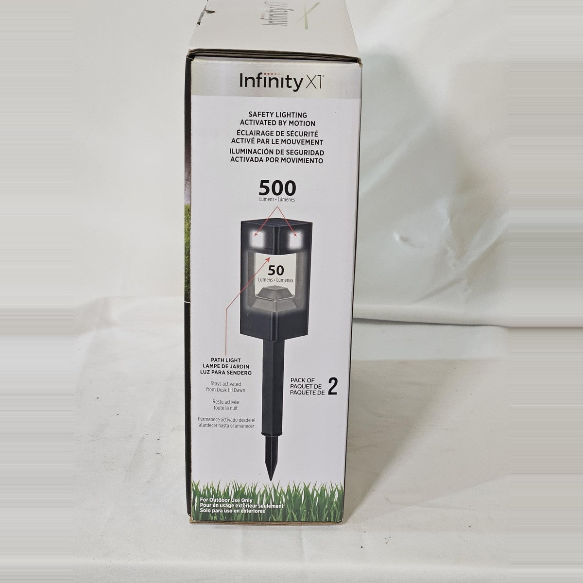 Infinity X1 path light 500 and 50 lumen modes