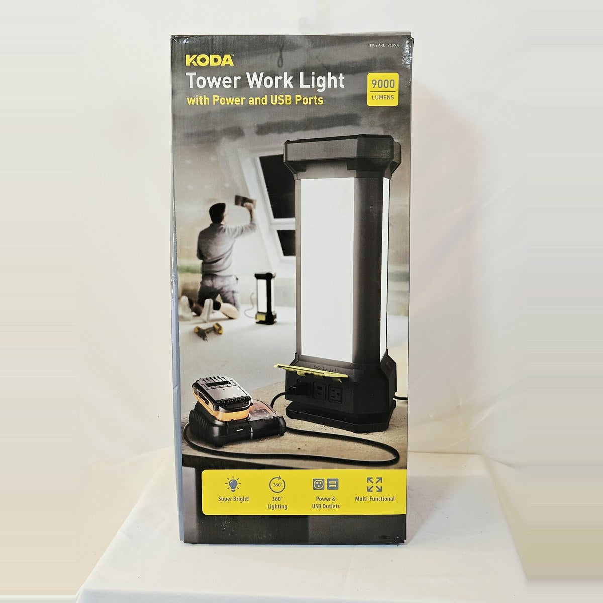 KODA Tower Work Light box front