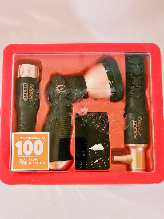 Top view showing nozzle and copper connectors in the tub