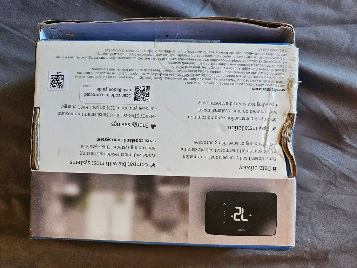 Sensi Lite ST25 retail box back