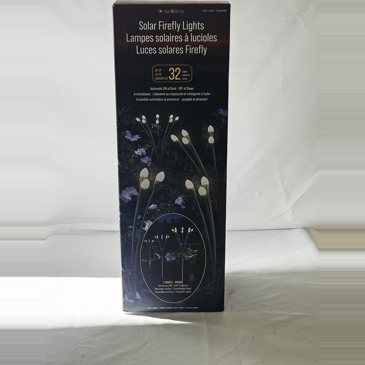 Sol R Brite Solar Firefly Lights set of 32 box