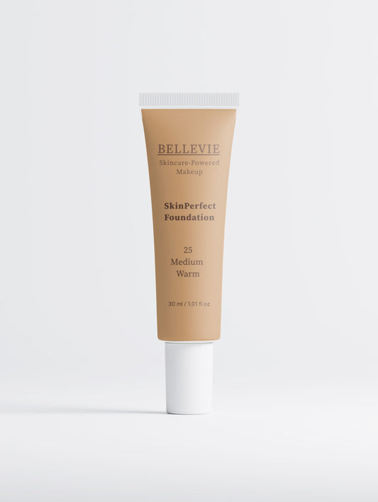 Peptide Skin-Perfecting Foundation - 25 Medium Warm | Medium Skin, Golden Undertone